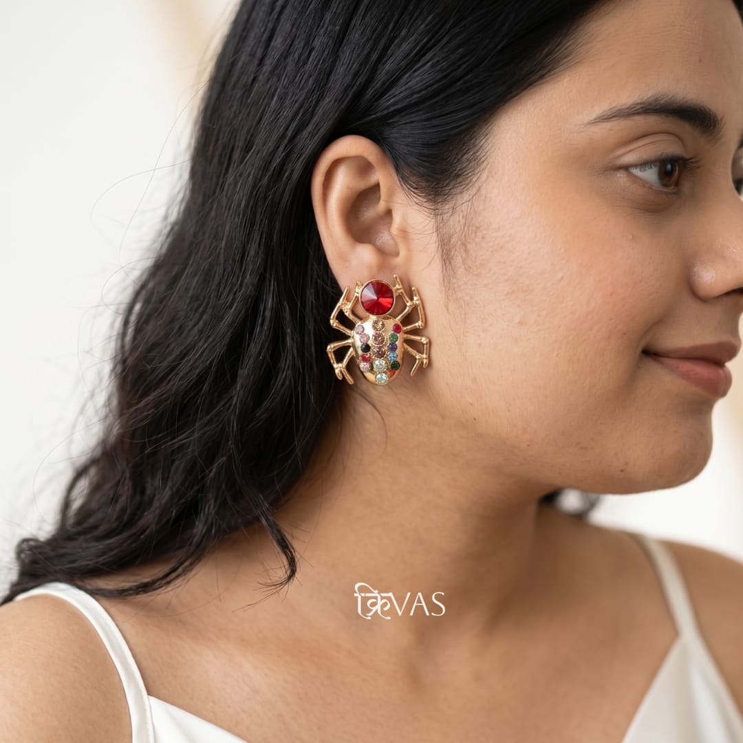 Jaalini Earrings - Image 2